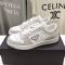 Prada 2EE364 Downtown Sneakers Unisex Leather White/Grey
