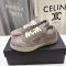 Prada 2EE364 Downtown Sneakers Unisex Re-Nylon and Suede Grey
