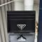 Prada 2MC223 Card Holder in Saffiano Leather with Logo Black