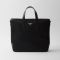 Prada 2VG064 Tote Bag in Re-Nylon and Saffiano Leather Black