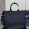 Prada 2VG131 Jardiniere Extra-Large Tote Bag in Cotton Canvas Black