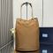 Prada 2VG133 Mariner Medium Tote Bag in Re-Nylon Brown