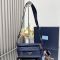 Prada 2VH171 Shoulder Bag in Re-Nylon and Leather Blue