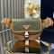 Prada 2VH176 Belt Bag in Re-Nylon and Leather Green/Brown