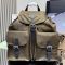 Prada 2VZ110 Backpack in Re-Nylon Brown