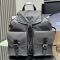 Prada 2VZ110 Backpack in Re-Nylon Grey
