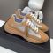 Prada 4E6500 America's Cup Sneakers Unisex Soft Rubber and Bike Fabric Brown