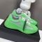 Prada 4E6500 America's Cup Sneakers Unisex Soft Rubber and Bike Fabric Green