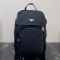 Prada X Adidas 2VZ135 Backpack in Re-Nylon and Saffiano Leather Black