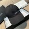 Prada Embroidered Lettering Logo Baseball Cap in Cotton Black
