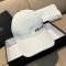 Prada Embroidered Lettering Logo Baseball Cap in Cotton White