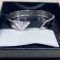 Prada Eternal Gold Bangle Bracelet In Metal with Enamel Triangle Silver/White