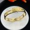 Prada Eternal Gold Cut-Out Bangle Bracelet In Metal Gold