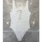 Prada One-Piece Stretch Jersey Swimsuit Women Lycra White