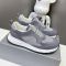 Prada Prax Sneakers Men Leather and Mesh Grey