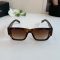 Prada Square Sunglasses in Acetate with Triangle Logo Tortoise