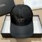 Prada Triangle Logo Baseball Cap in Re-Nylon Black