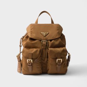 Prada 1BZ677 Re-Edition 1978 Small Backpack in Re-Nylon Brown