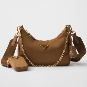 Prada 1BH204 Re-Edition 2005 Bag in Re-Nylon Brown