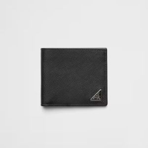Prada 2MO513 Wallet in Saffiano Leather Black
