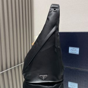 Prada 2VZ092 Backpack in Leather Black