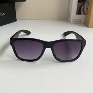 Prada Linea Rossa Square Sunglasses in Acetate Black/Purple