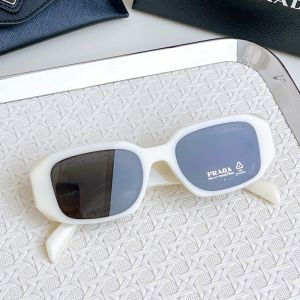 Prada PR17WS Symbole Sunglasses in Acetate Beige
