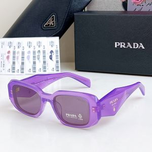 Prada PR17WS Symbole Sunglasses in Acetate Purple